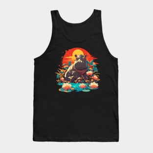 hippopotamus Tank Top